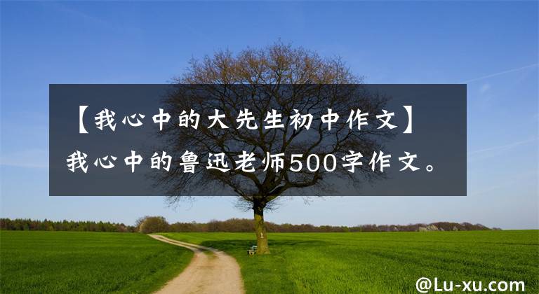 【我心中的大先生初中作文】我心中的鲁迅老师500字作文。