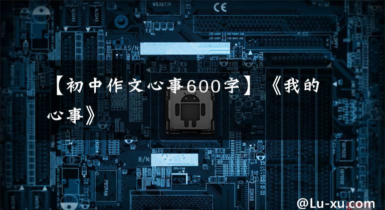 【初中作文心事600字】《我的心事》