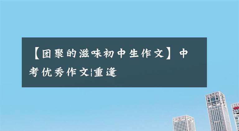 【团聚的滋味初中生作文】中考优秀作文|重逢