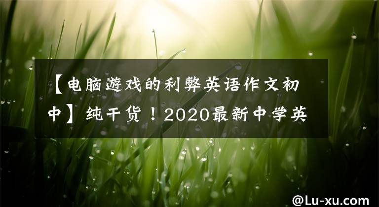 【电脑游戏的利弊英语作文初中】纯干货！2020最新中学英语作文28篇热门主题经典版文！