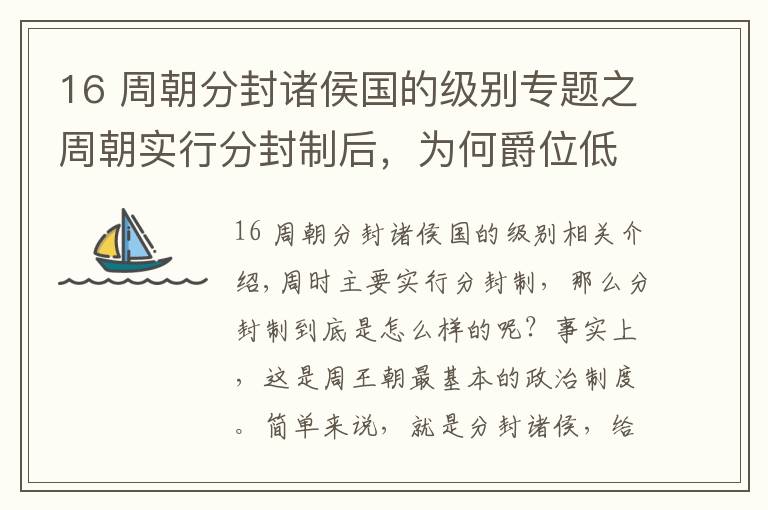 16 周朝分封诸侯国的级别专题之周朝实行分封制后，为何爵位低的越来越强，爵位高的却大多消亡呢