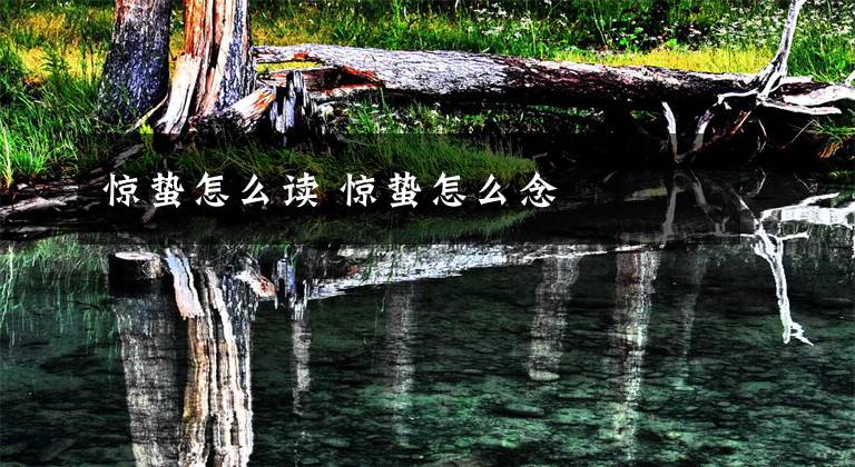 惊蛰怎么读 惊蛰怎么念文章配图