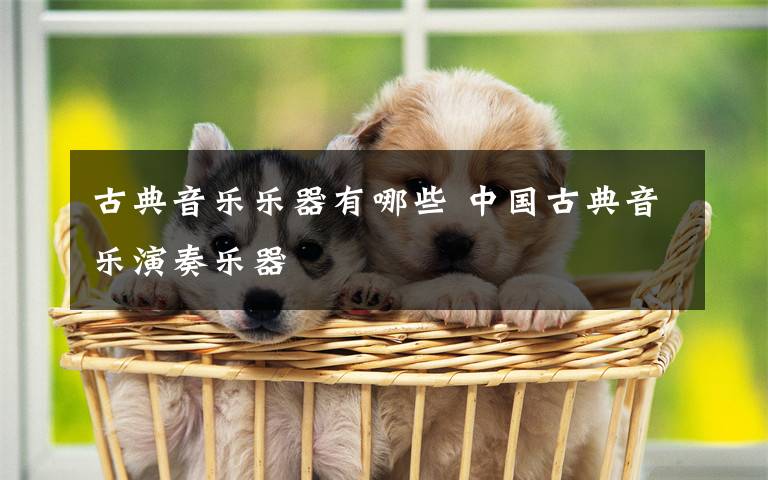 古典音乐乐器有哪些 中国古典音乐演奏乐器文章配图