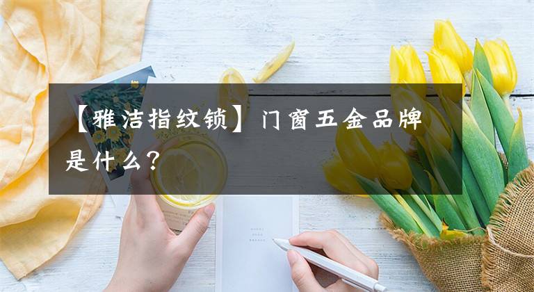 【雅洁指纹锁】门窗五金品牌是什么？文章配图