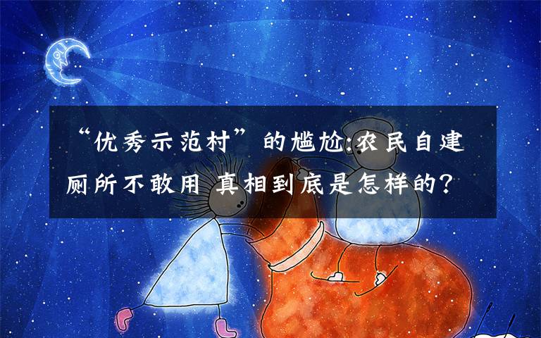 “优秀示范村”的尴尬:农民自建厕所不敢用 真相到底是怎样的？