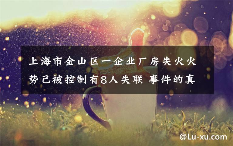 上海市金山区一企业厂房失火火势已被控制有8人失联 事件的真相是什么？