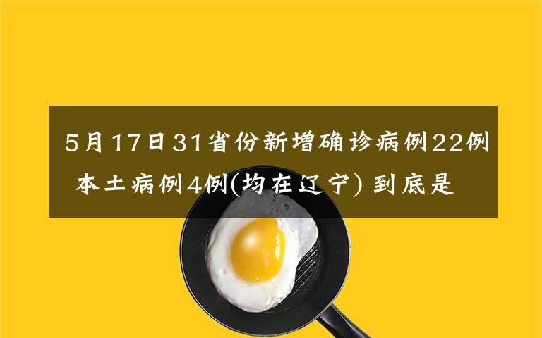 5月17日31省份新增确诊病例22例 本土病例4例(均在辽宁) 到底是什么状况？