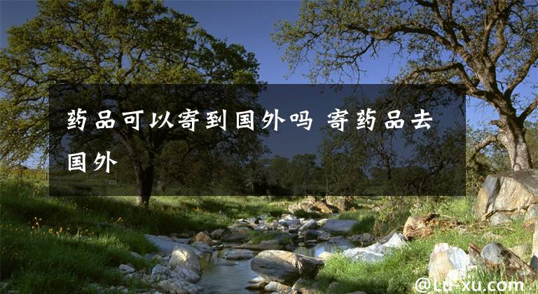 药品可以寄到国外吗 寄药品去国外文章配图