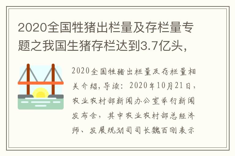 2020全国牲猪出栏量及存栏量专题之我国生猪存栏达到3.7亿头，猪价全线跌破15元，养猪户要慌了