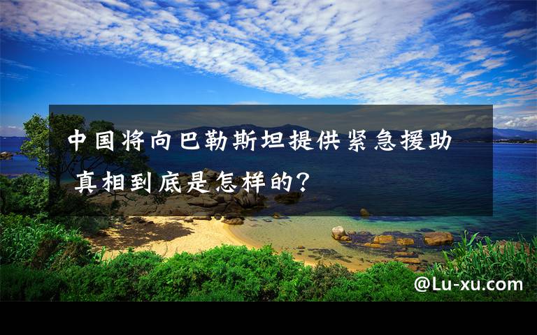 中国将向巴勒斯坦提供紧急援助 真相到底是怎样的？