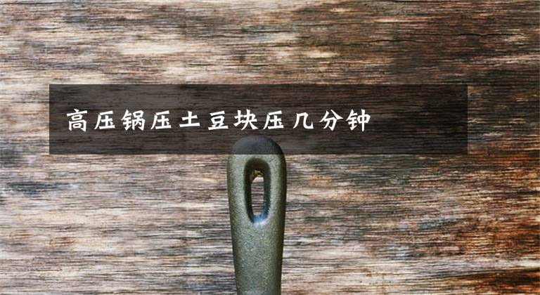 高压锅压土豆块压几分钟