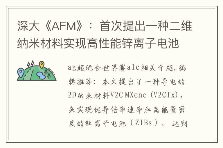 深大《AFM》：首次提出一种二维纳米材料实现高性能锌离子电池