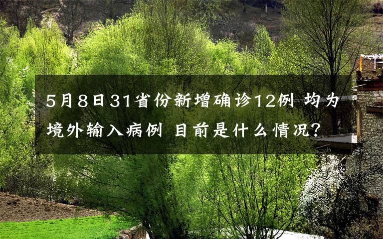 5月8日31省份新增确诊12例 均为境外输入病例 目前是什么情况？