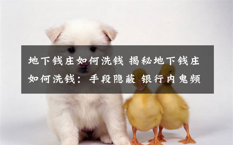 地下钱庄如何洗钱 揭秘地下钱庄如何洗钱：手段隐蔽 银行内鬼频出文章配图
