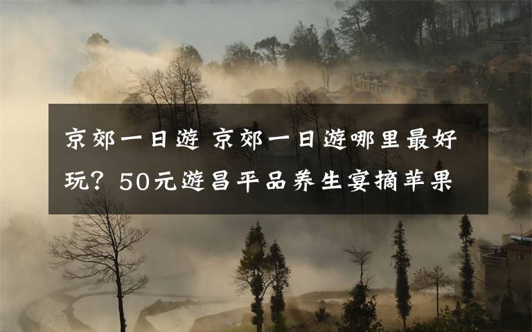 京郊一日游 京郊一日游哪里最好玩？50元游昌平品养生宴摘苹果
