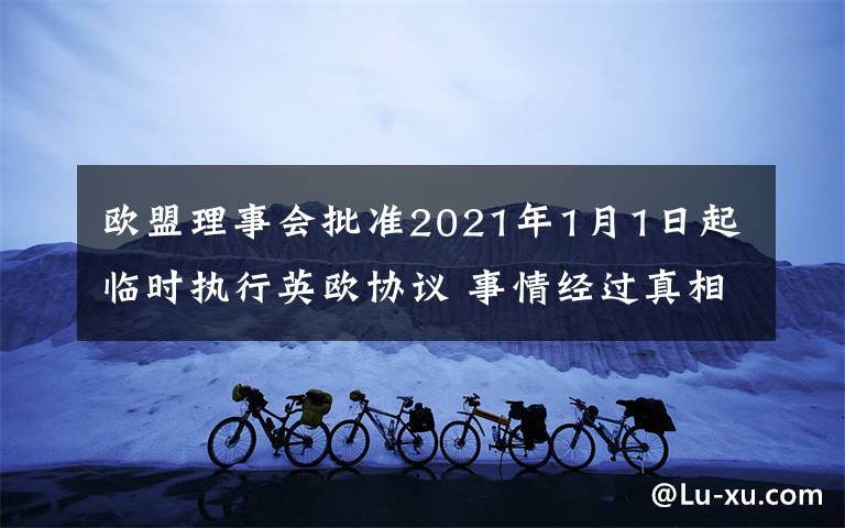 欧盟理事会批准2021年1月1日起临时执行英欧协议 事情经过真相揭秘！