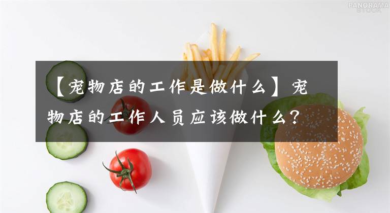 【宠物店的工作是做什么】宠物店的工作人员应该做什么？