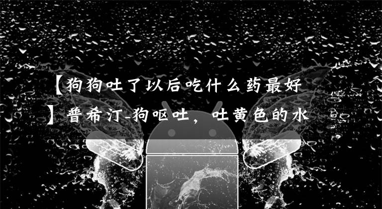 【狗狗吐了以后吃什么药最好】普希汀-狗呕吐，吐黄色的水是怎么回事？