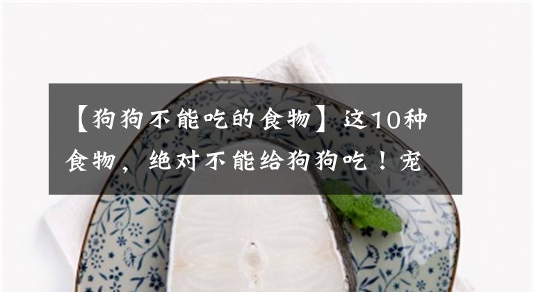 【狗狗不能吃的食物】这10种食物，绝对不能给狗狗吃！宠主要注意