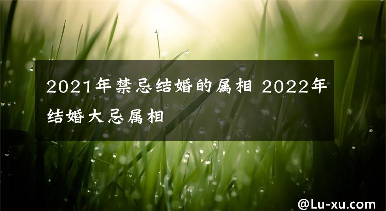 2021年禁忌结婚的属相 2022年结婚大忌属相