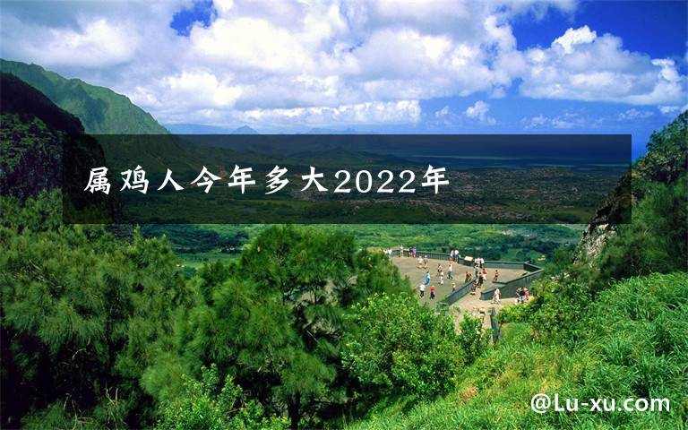 属鸡人今年多大2022年