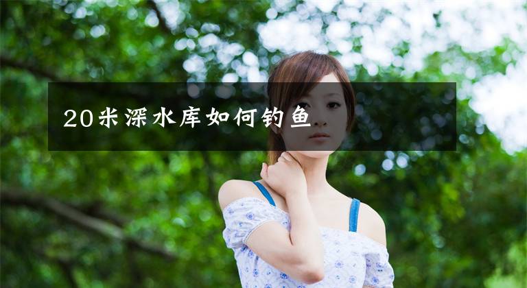 20米深水库如何钓鱼文章配图