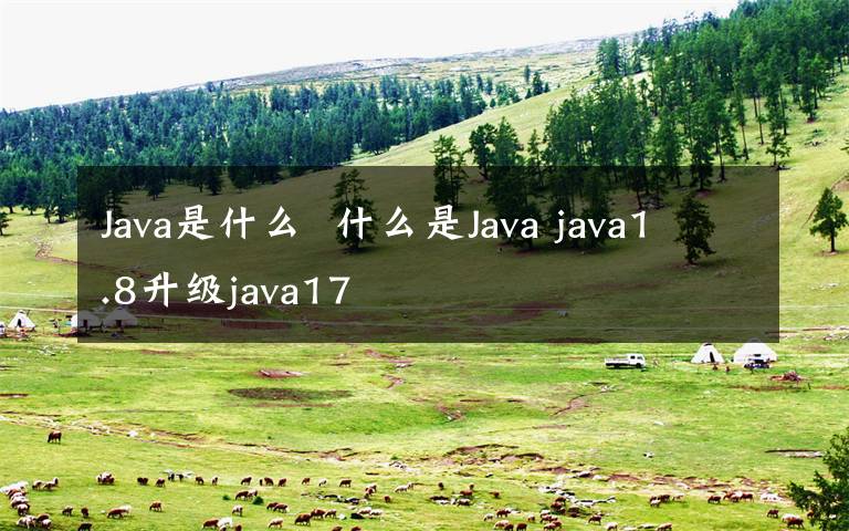 Java是什么 什么是Java java1.8升级java17