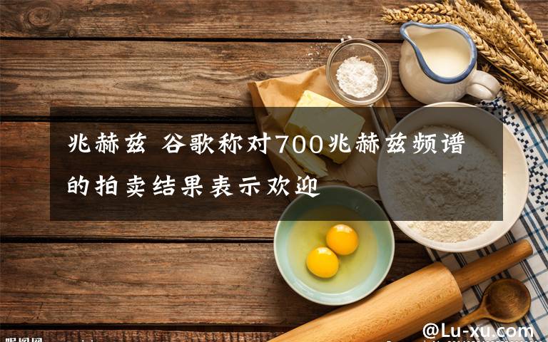 兆赫兹 谷歌称对700兆赫兹频谱的拍卖结果表示欢迎