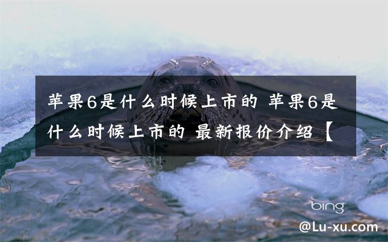 苹果6是什么时候上市的 苹果6是什么时候上市的 最新报价介绍【图文】文章配图