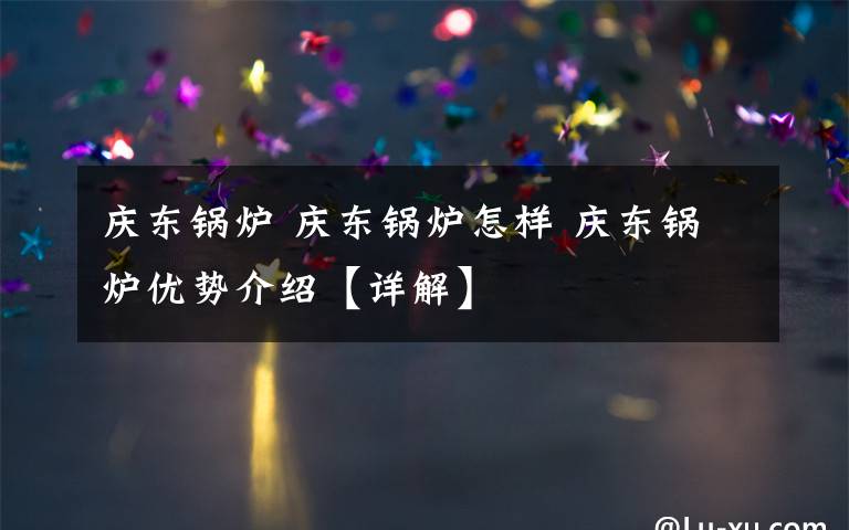 庆东锅炉 庆东锅炉怎样 庆东锅炉优势介绍【详解】文章配图