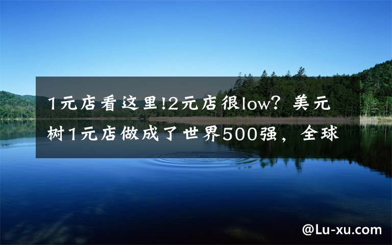 1元店看这里!2元店很low？美元树1元店做成了世界500强，全球开店文章配图