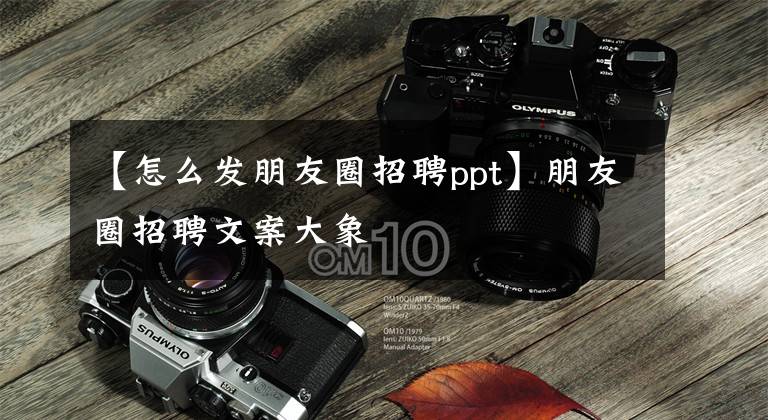 【怎么发朋友圈招聘ppt】朋友圈招聘文案大象文章配图