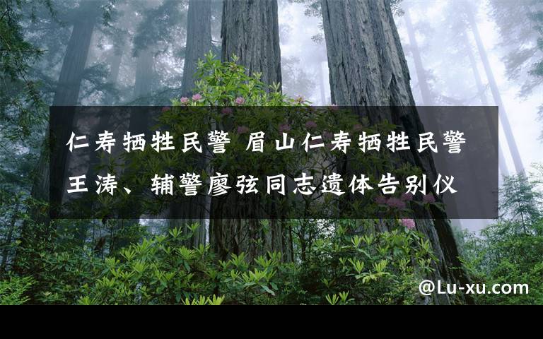 仁寿牺牲民警 眉山仁寿牺牲民警王涛、辅警廖弦同志遗体告别仪式今日举行