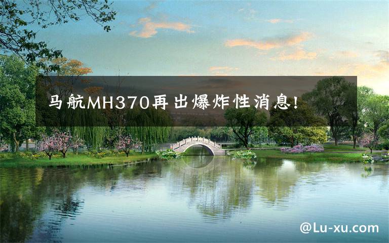 马航MH370再出爆炸性消息!文章配图