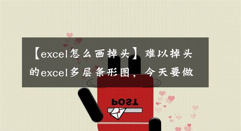 【excel怎么画掉头】难以掉头的excel多层条形图，今天要做！文章配图