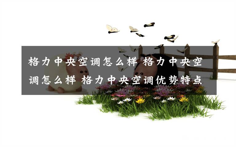 格力中央空调怎么样 格力中央空调怎么样 格力中央空调优势特点【介绍】文章配图