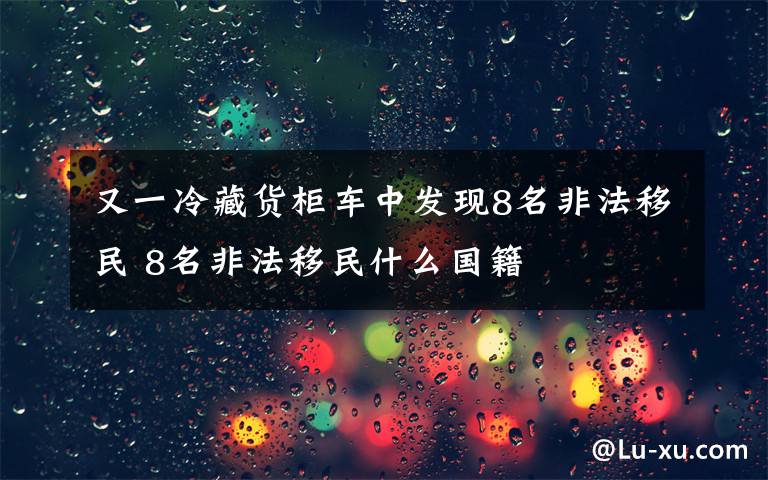 又一冷藏货柜车中发现8名非法移民 8名非法移民什么国籍文章配图
