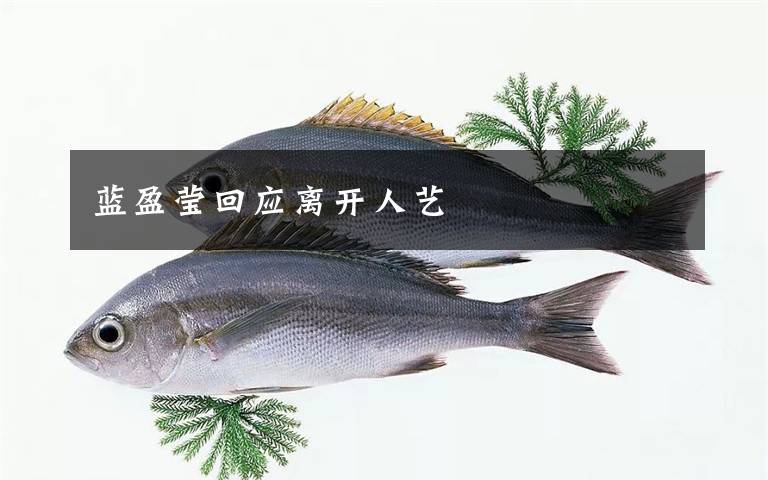 蓝盈莹回应离开人艺文章配图