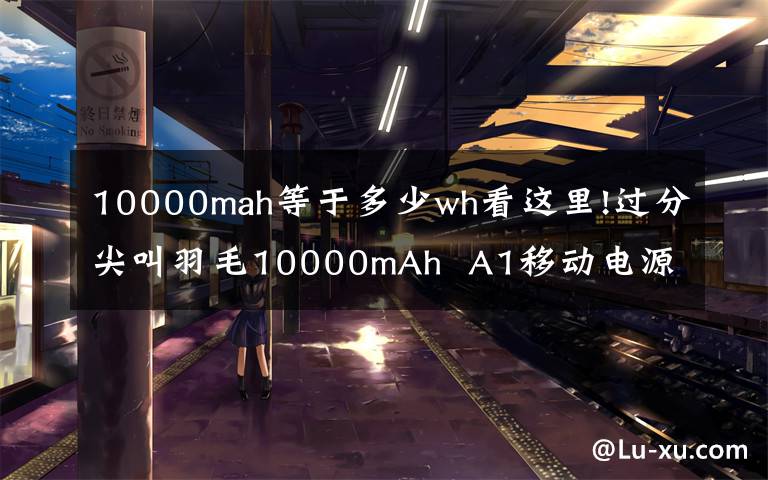 10000mah等于多少wh看这里!过分尖叫羽毛10000mAh  A1移动电源测试文章配图