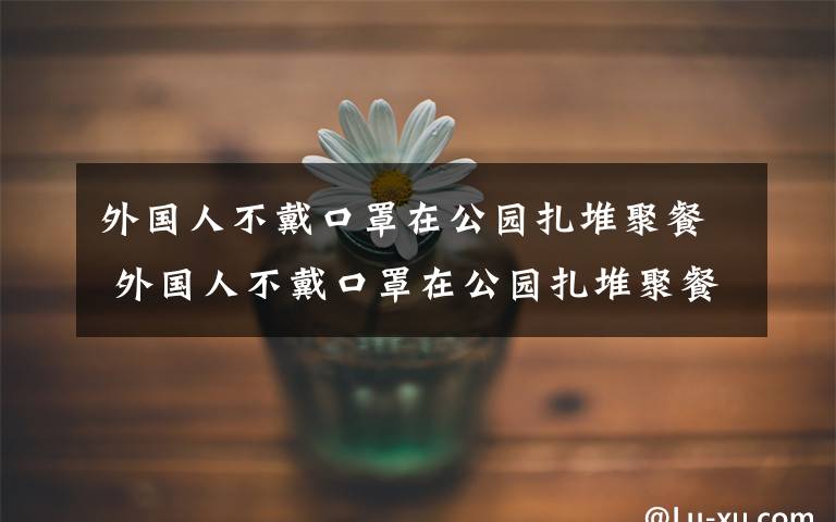 外国人不戴口罩在公园扎堆聚餐 外国人不戴口罩在公园扎堆聚餐 北京朝阳公园回应文章配图