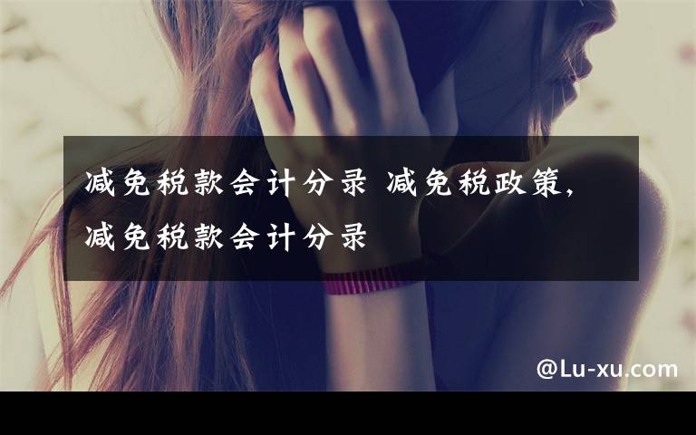 减免税款会计分录 减免税政策,减免税款会计分录文章配图