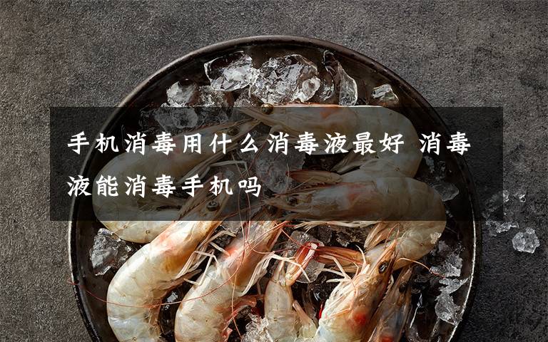 手机消毒用什么消毒液最好 消毒液能消毒手机吗文章配图