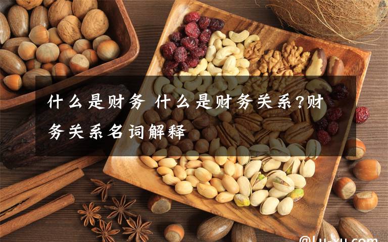 什么是财务 什么是财务关系?财务关系名词解释文章配图