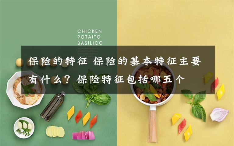 保险的特征 保险的基本特征主要有什么？保险特征包括哪五个文章配图