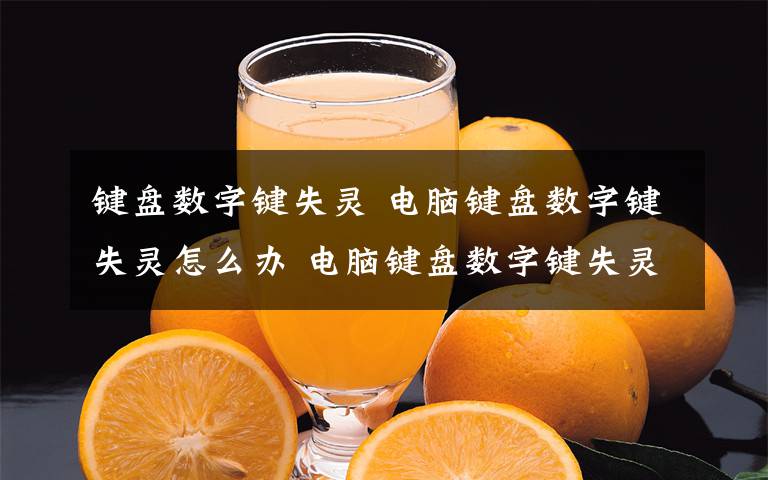 键盘数字键失灵 电脑键盘数字键失灵怎么办 电脑键盘数字键失灵解决方法文章配图