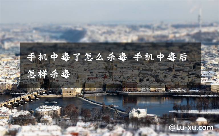 手机中毒了怎么杀毒 手机中毒后怎样杀毒文章配图