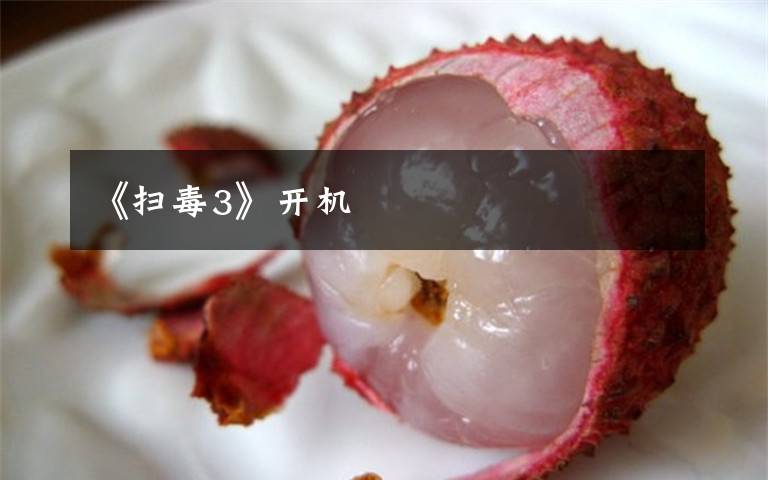 《扫毒3》开机文章配图