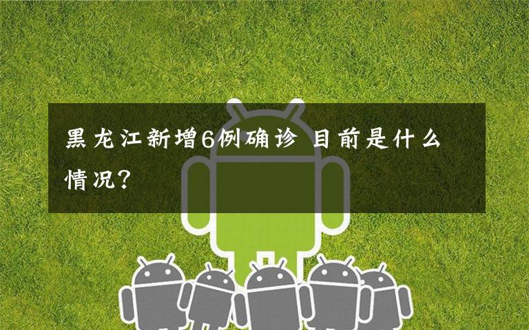黑龙江新增6例确诊 目前是什么情况？文章配图