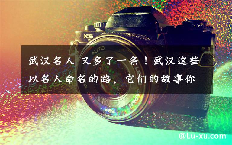 武汉名人 又多了一条！武汉这些以名人命名的路，它们的故事你知道几个？文章配图