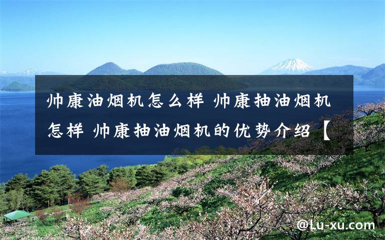 帅康油烟机怎么样 帅康抽油烟机怎样 帅康抽油烟机的优势介绍【详解】文章配图